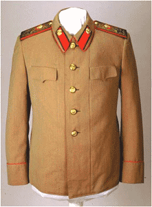 Китель И.В.Сталина(?) из ткани "шанжан" . Снимок опубликован на одном из интернет-форумов.